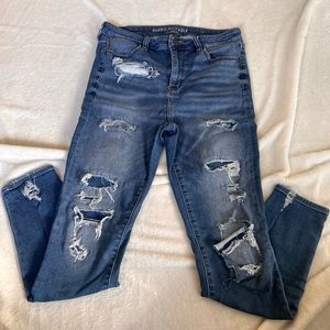 AE High Rise Jeggings Size 14 Regular